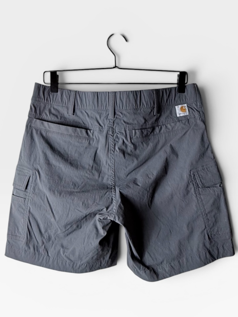 Carhartt Force Madden Cargo Short Size 10 Women's Straight Fit Gray Athletic (O) - Picture 4 of 8
